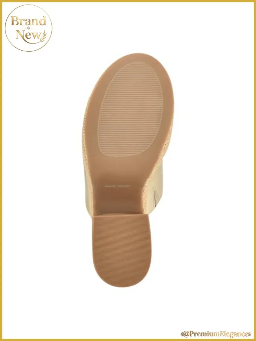 Platform Sandal Open Toe Slingback Slip On Faux Leather 4.72